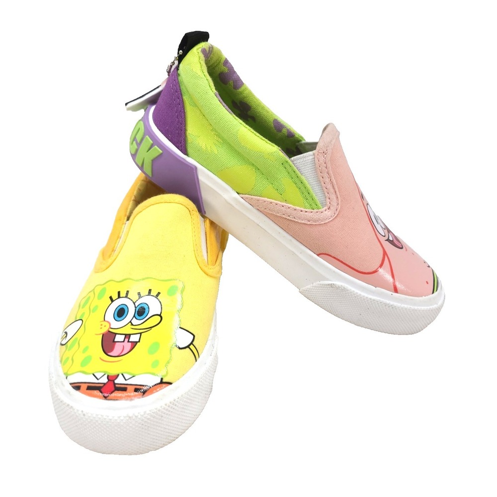 SpongeBob SquarePants‎ Patrick Slide Slip-on Shoes Kids Size 11 Ground Up